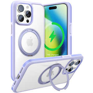 TORRASトラス UPRO Ostand R Fusion for iPhone 15 Pro ［ Light Purple ］ X00FX1316