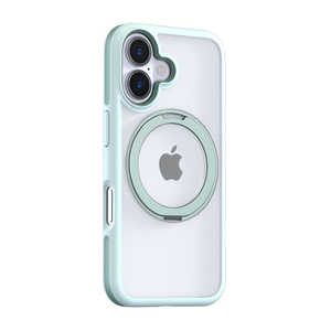 TORRASȥ饹 Torras - Ostand R Fusion case for iPhone 16(6.1)  Light Green  X00FX1789
