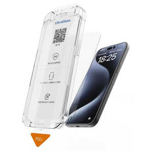 TORRAS�g���X Torras - UltraGlass High Definition Screen Protector for iPhone 16(6.1�C���`) / 15 �ی�t�B�����m�N���A�n �N���A X00FX2035