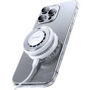 TORRASトラス Torras - Ostand PolarCircle Qi2 冷却機能 MagSafe対応充電器 White X00WX3003 TORRASトラス Torras - Ostand PolarCircle Qi2 冷却機能 MagSafe対応充電器 White X00WX3003
