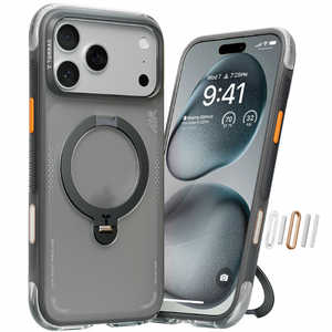 TORRAS�g���X Torras - Ostand Q3 Air Series ���e Case for iPhone 17 Pro Max �m Black �n X00RP102R067