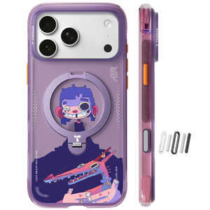 TORRAS�g���X Torras - Ostand Q3 Air Series Gawx���f�� �l�I���i�C�g Case for iPhone 17 Pro �m Purple �n X00RP102R076