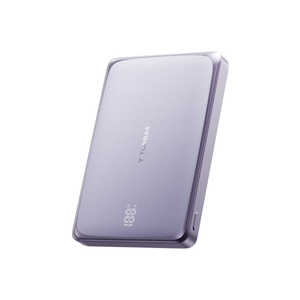 TORRAS�g���X MiniMag Pro Powerbank 10000mAh MagSafe�Ή����ő̃��o�C���o�b�e���[ �m Purple �n X00PB28003