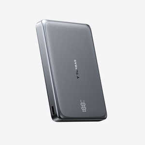 TORRAS�g���X MiniMag Pro Powerbank 10000mAh MagSafe�Ή����ő̃��o�C���o�b�e���[ �m Grey �n X00PB28001