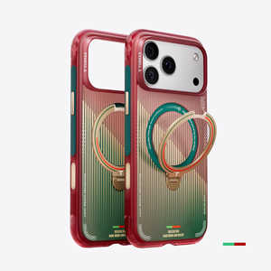 TORRAS�g���X Torras - Ostand Q3 Air Series for iPhone 17 Pro Max �m Green Red �n X00RP102T77