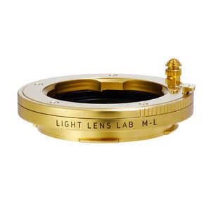 LIGHTLENSLAB マウントアダプター M-L Macro ブラスゴールド (ライカMマウントレンズ → Lマウント変換) ヘリコイド付き LMLMACROGD LIGHTLENSLAB マウントアダプター M-L Macro ブラスゴールド (ライカMマウントレンズ → Lマウント変換) ヘリコイド付き LMLMACROGD