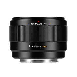 ���H�� 7Artisans LITE 25mm F1.8 AF APS-C �\�j�[E�}�E���g 7A-25F18AF-E-B