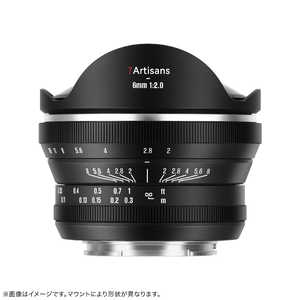 ���H�� 7Artisans 6mm F2 FISH-EYE II ED �x�m�t�C����X�}�E���g 7A-6F2-X-B