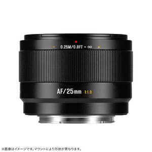 ������ 7Artisans LITE 25mm F1.8 AF �ٻΥե����X�ޥ���� 7A-25F18AF-X-B