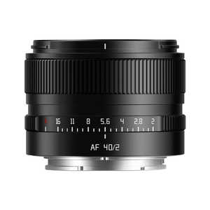 銘匠光学 TTArtisan AF 40mm f/2 ソニーEマウント TT-40F2AF-E-B 銘匠光学 TTArtisan AF 40mm f/2 ソニーEマウント TT-40F2AF-E-B