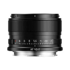 �������w TTArtisan AF 40mm f/2 L�}�E���g TT-40F2AF-L-B