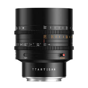 �������w TTArtisan 85mm T2.1 Dual Bokeh Lens (Bubble�ESoft �ؑ� / ����E�Î~��Ή�)�j�R��Z�}�E���g TT-85T21-Z-B