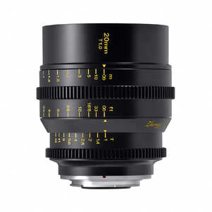 中一光学 SPEEDMASTER CINEMA 20mm T1.0 S35 Super 35mm/ APS-C ソニーEマウント ［ソニーE /単焦点レンズ］ ブラック SPEEDMASTER-T1.0/20-S35-E