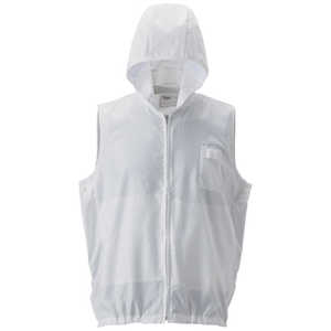 ゴールドウィン GOLDWIN 空調服［［R上］］フード付きアウターベスト 白 LL PK2911WLL