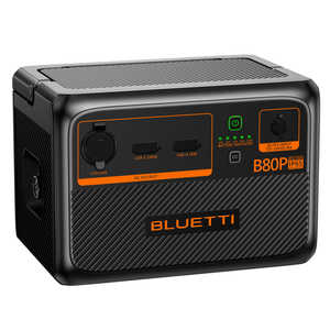 BLUETTI プレミアムシリーズ 防水防塵 806Wh 拡張バッテリー B80P BLUETTI プレミアムシリーズ 防水防塵 806Wh 拡張バッテリー B80P