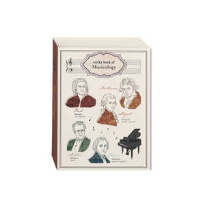 GREENFLASH STUDY HOLIC スティッキーブック 音楽学 GreenFlash ST-317