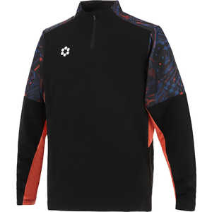 イミオ SFIDA(スフィーダ) メンズ TEAMPRESS ウォームアップHZトップ Black M  SA25802_25SS