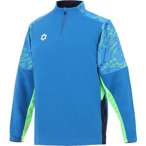 イミオ SFIDA(スフィーダ) メンズ TEAMPRESS ウォームアップHZトップ Brilliant Blue L SA25802_25SS イミオ SFIDA(スフィーダ) メンズ TEAMPRESS ウォームアップHZトップ Brilliant Blue L SA25802_25SS