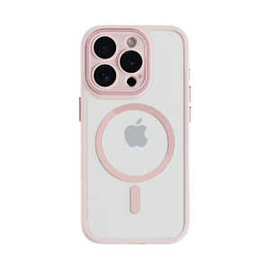 ROA iPhone 16 Pro(6.3インチ) クリアケース レンズガード一体型 MagSafe miak ピンク MA27198i16PR ROA iPhone 16 Pro(6.3インチ) クリアケース レンズガード一体型 MagSafe miak ピンク MA27198i16PR