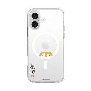 ROA iPhone 16(6.1インチ) クリアケース MagSafe しばたさん abbi FRIENDS 昼寝 ABF27208i16 ROA iPhone 16(6.1インチ) クリアケース MagSafe しばたさん abbi FRIENDS 昼寝 ABF27208i16