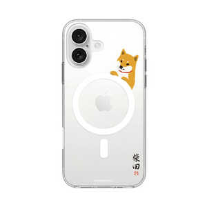 ROA iPhone 16(6.1インチ) クリアケース MagSafe しばたさん abbi FRIENDS 柵の向こう ABF27212i16 ROA iPhone 16(6.1インチ) クリアケース MagSafe しばたさん abbi FRIENDS 柵の向こう ABF27212i16