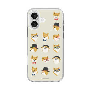 ROA iPhone 16(6.1インチ) ソフトクリアケース MagSafe しばたさん abbi FRIENDS 日替わりコーデ ABF27226i16 ROA iPhone 16(6.1インチ) ソフトクリアケース MagSafe しばたさん abbi FRIENDS 日替わりコーデ ABF27226i16