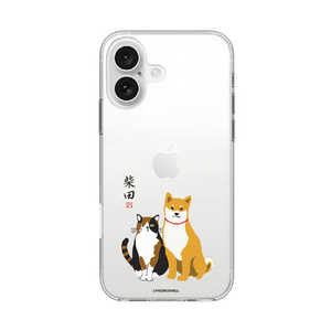 ROA iPhone 16(6.1インチ) ソフトクリアケース MagSafe しばたさん abbi FRIENDS しばみやコンビ ABF27232i16 ROA iPhone 16(6.1インチ) ソフトクリアケース MagSafe しばたさん abbi FRIENDS しばみやコンビ ABF27232i16