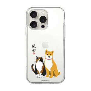 ROA iPhone 16 Pro(6.3インチ) ソフトクリアケース MagSafe しばたさん abbi FRIENDS しばみやコンビ ABF27233i16PR ROA iPhone 16 Pro(6.3インチ) ソフトクリアケース MagSafe しばたさん abbi FRIENDS しばみやコンビ ABF27233i16PR