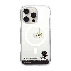ROA iPhone 16 Pro(6.3インチ) クリアケース MagSafe ネコマンジュウ abbi FRIENDS サイクリング ABF27237i16PR ROA iPhone 16 Pro(6.3インチ) クリアケース MagSafe ネコマンジュウ abbi FRIENDS サイクリング ABF27237i16PR