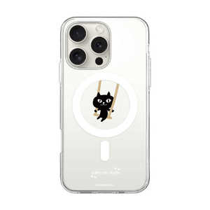 ROA iPhone 16 Pro(6.3インチ) クリアケース MagSafe ネコマンジュウ abbi FRIENDS ブランコ ABF27241i16PR ROA iPhone 16 Pro(6.3インチ) クリアケース MagSafe ネコマンジュウ abbi FRIENDS ブランコ ABF27241i16PR