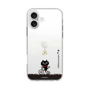 ROA iPhone 16(6.1インチ) ソフトクリアケース MagSafe ネコマンジュウ abbi FRIENDS サイクリング ABF27254i16 ROA iPhone 16(6.1インチ) ソフトクリアケース MagSafe ネコマンジュウ abbi FRIENDS サイクリング ABF27254i16
