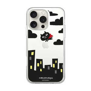 ROA iPhone 16 Pro(6.3インチ) ソフトクリアケース MagSafe ネコマンジュウ abbi FRIENDS 赤いマント ABF27259i16PR ROA iPhone 16 Pro(6.3インチ) ソフトクリアケース MagSafe ネコマンジュウ abbi FRIENDS 赤いマント ABF27259i16PR