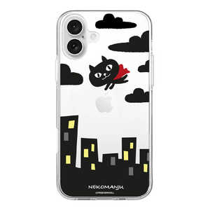 ROA iPhone 16 Plus (6.7インチ) ソフトクリアケース MagSafe ネコマンジュウ abbi FRIENDS 赤いマント ABF27260i16PL ROA iPhone 16 Plus (6.7インチ) ソフトクリアケース MagSafe ネコマンジュウ abbi FRIENDS 赤いマント ABF27260i16PL