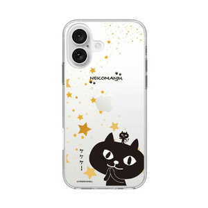 ROA iPhone 16(6.1インチ) ソフトクリアケース MagSafe ネコマンジュウ abbi FRIENDS 星に願いを ABF27266i16 ROA iPhone 16(6.1インチ) ソフトクリアケース MagSafe ネコマンジュウ abbi FRIENDS 星に願いを ABF27266i16