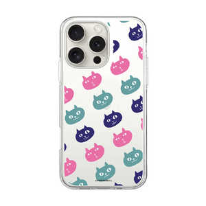 ROA iPhone 16 Pro(6.3インチ) ソフトクリアケース MagSafe ネコマンジュウ abbi FRIENDS ネコマンジュウパターン ABF27269i16PR ROA iPhone 16 Pro(6.3インチ) ソフトクリアケース MagSafe ネコマンジュウ abbi FRIENDS ネコマンジュウパターン ABF27269i16PR