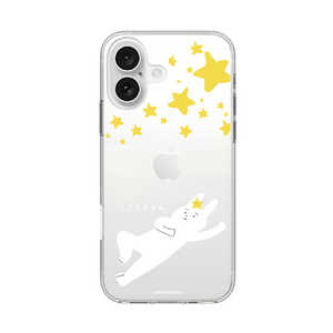 ROA iPhone 16(6.1インチ) ソフトクリアケース MagSafe なにもしないうさぎ abbi FRIENDS 星降る空ですがなにもしません ABF27286i16 ROA iPhone 16(6.1インチ) ソフトクリアケース MagSafe なにもしないうさぎ abbi FRIENDS 星降る空ですがなにもしません ABF27286i16