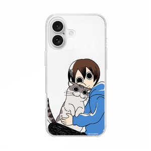 ROA iPhone 16(6.1インチ) ソフトクリアケース MagSafe 夜は猫といっしょ abbi FRIENDS キュルガ(withフータ) キュルガ(withフータ) ABF27288i16 ROA iPhone 16(6.1インチ) ソフトクリアケース MagSafe 夜は猫といっしょ abbi FRIENDS キュルガ(withフータ) キュルガ(withフータ) ABF27288i16