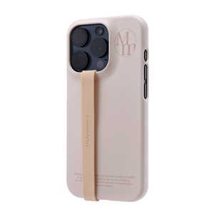 ROA iPhone 16 Pro フィンガーバンド付きハードケース Mademoment ソフトベージュ MDM27376i16PR ROA iPhone 16 Pro フィンガーバンド付きハードケース Mademoment ソフトベージュ MDM27376i16PR