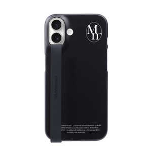 ROA iPhone 16 フィンガーバンド付きハードケース Mademoment ブラック MDM27381i16 ROA iPhone 16 フィンガーバンド付きハードケース Mademoment ブラック MDM27381i16