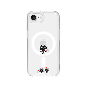 ROA iPhone 16e クリアケース MagSafe ネコマンジュウ abbi FRIENDS 渡り ABF27543I16E ROA iPhone 16e クリアケース MagSafe ネコマンジュウ abbi FRIENDS 渡り ABF27543I16E