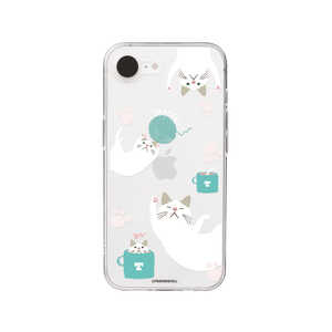 ROA iPhone 16e ソフトクリアケース ターチャン abbi FRIENDS 遊び ABF27553I16E ROA iPhone 16e ソフトクリアケース ターチャン abbi FRIENDS 遊び ABF27553I16E
