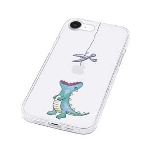 ROA iPhone 16e ソフトクリアケース はらぺこザウルス AKAN グリーン AK27572I16E ROA iPhone 16e ソフトクリアケース はらぺこザウルス AKAN グリーン AK27572I16E