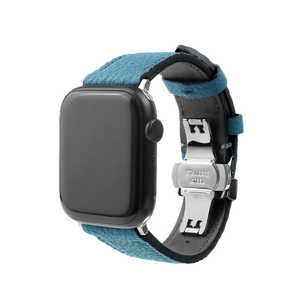ROA Apple Watchバンド シュランケンカーフ 49/46/45/44mm ABBI SIGNATURE セルリアンブルー ABS27677AW ROA Apple Watchバンド シュランケンカーフ 49/46/45/44mm ABBI SIGNATURE セルリアンブルー ABS27677AW
