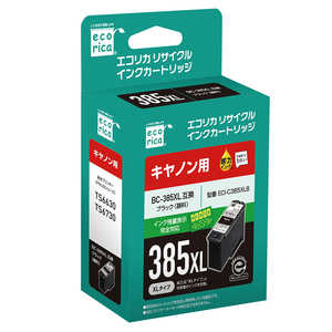 �����ꥫ �ߴ��ץ�󥿡����� �Υ���Υ� BC-385XL�� �֥�å� ECI-C385XLB