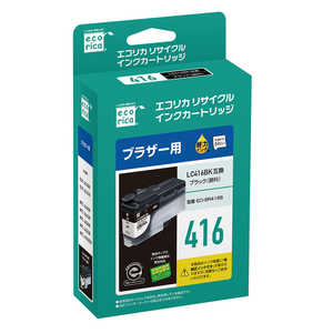 �����ꥫ �ߴ��ץ�󥿡����� �Υ֥饶�� LC416BK�� �֥�å� ECI-BR416B