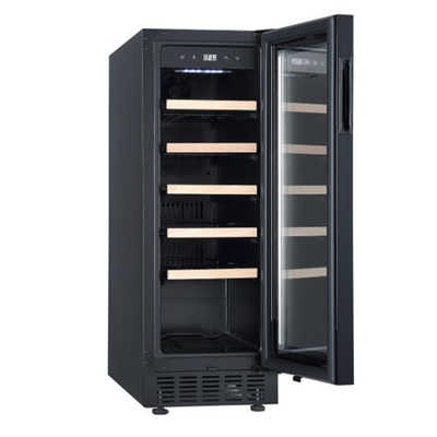 フォルスタージャパン ワインセラー 20本 右開き ブラック FJP-57GS-BK