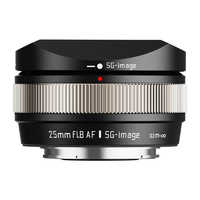 SGIMAGE AF 25mm F1.8 Type II 富士フイルムXマウント APS-C シルバー