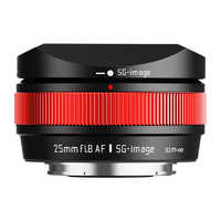 SGIMAGE AF 25mm F1.8 Type II 富士フイルムXマウント APS-C ブラック