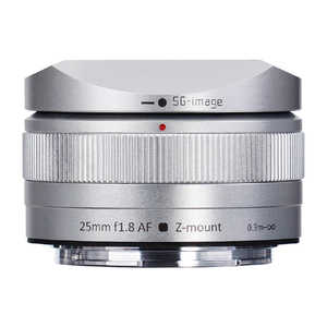 SGIMAGE SG-image AF 25mm F1.8 Silver Limited �j�R��Z�}�E���g APS-C �m�j�R��Z / �P�œ_�����Y�n SGAF25mmF1.8ZC(SV
