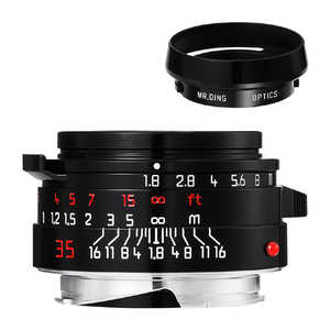 MRDING Pactcron 35mm F1.8 �ա��ɥ��å� �饤��M�ޥ���� �֥�å� �Υ饤��M / ñ������󥺡� MDM35mmF1.8LH��B��